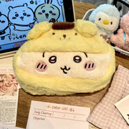 山頭林村雙面小八烏薩奇筆袋吉伊卡哇卡通學(xué)生大容量鉛筆盒 黃色筆袋-加大加絨款