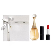 DIOR迪奧城堡香水五件套情人節送女朋友閨蜜生日新年伴手禮物禮盒 【人氣】真我濃香50ml+藍金999絲絨口紅＋專(zhuān)柜