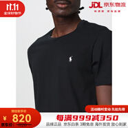 Polo Ralph Lauren輕奢男裝男士黑色短袖T恤 Black XXL 2XL