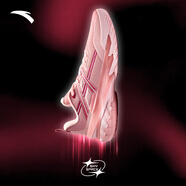 安踏空域6丨籃球鞋男鞋子學(xué)生耐磨運動(dòng)鞋緩震防滑實(shí)戰球鞋戶(hù)外鞋子 【空域6】腮紅粉/靚麗紅-4 40