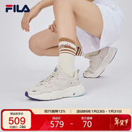 FILA 斐樂(lè )女鞋火星1代老爹鞋復古跑步鞋回彈厚底運動(dòng)鞋