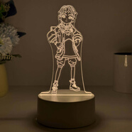 ?百奧?瑞超自然行動(dòng)組周邊小夜燈桃木劍玩具模型房間桌面擺件生日禮物 【阿念】 【單色款】