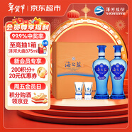 洋河 藍色經(jīng)典 海之藍42度 480ml*2瓶 禮盒裝  綿柔濃香型