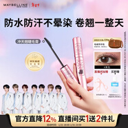美寶蓮沖天翹睫毛膏持妝卷翹纖長(cháng)經(jīng)典黑 新年禮物女