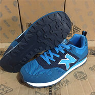 駱駝（CAMEL）2020春夏季運動(dòng)鞋男女鞋系帶休閑鞋跑步鞋新款透氣飛織旅游鞋 湖藍色 40