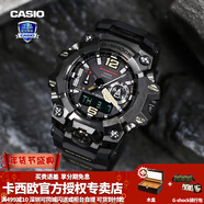 卡西歐（CASIO）【新年禮物】手表男G-SHOCK大泥王黑金太陽(yáng)能電波潮流運動(dòng)電子表 GWG-B1000-1APR新三代泥王-酷黑