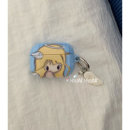 何佳功Moshi Moshii x野有上秋 聯(lián)名原創(chuàng  ) airpodspro234菲林耳機殼保護套蘋(píng)果 天使硬殼菲林 蘋(píng)果 Airpods Pro