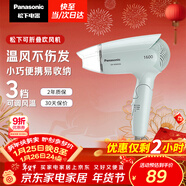 松下（Panasonic）家用吹風(fēng)機大功率速干迷你護發(fā)電吹風(fēng)不傷發(fā)宿舍送女友新年禮物淡藍色EH-WND2G