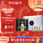 竹葉青酒 露酒 青享20版 53度500mL*2 航空倉禮盒裝  山西杏花村汾酒