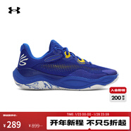 安德瑪（Under Armour）庫里Curry Splash 24 AP男女情侶運動(dòng)籃球鞋3027262 皇室藍400 45.5