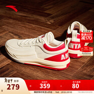 安踏（ANTA）【鋒芒1 STYLE】籃球校園文化鞋男氮科技抗扭休閑耐磨低幫運動(dòng)鞋 學(xué)院紅-1 45 (男11碼)