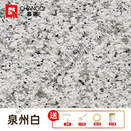 何健弓水包砂外墻漆多彩大理石漆仿石漆冠晶石水泥墻面漆真石漆涂料 泉州白【推薦款】 21KG/套 可噴10-12平米