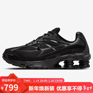 耐克NIKE男子休閑鞋 SHOX RIDE 2 運動(dòng)鞋IO4296-002黑42