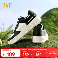 361°運動(dòng)女鞋春夏季透氣開(kāi)學(xué)厚底增高小白休閑板鞋子女682426611-4