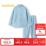 巴拉巴拉兒童睡衣套裝冬季珊瑚絨男女童家居服小童大童可外穿