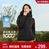 森馬（Semir）防護外套|羽絨服女三防防雨防風(fēng)三合一2024冬兩件套109724113008