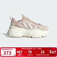 阿迪達斯（adidas）官方三葉草女鞋 春季新款OZGAIA厚底顯高防滑耐磨運動(dòng)休閑鞋 IH9940 42