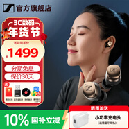 森海塞爾（Sennheiser）MOMENTUM 4真無(wú)線(xiàn)四代藍牙耳機 節日禮物 自適應動(dòng)態(tài)主動(dòng)降噪豆SPORT運動(dòng)無(wú)線(xiàn)入耳式音樂(lè )耳機 真無(wú)線(xiàn)四代 [自適應降噪 復古金]