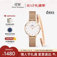 丹尼爾惠靈頓（DanielWellington）DW經(jīng)典流金表手鐲套裝小眾輕奢石英歐美腕表送女友新年禮物
