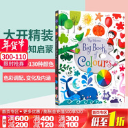 Usborne出品 顏色的奧秘 孩子的色彩啟蒙全書(shū) 英文原版繪本 Big Book of Colours 孩子的色彩啟蒙全書(shū) 藝術(shù)啟蒙 色彩認知大書(shū)