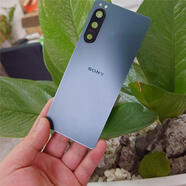 E適用于 于索尼Xperia 5 IV手機后蓋X5m4后殼5 Mark 4后蓋玻璃電池背蓋 X5IV綠色后蓋+后蓋膠 帶鏡框鏡