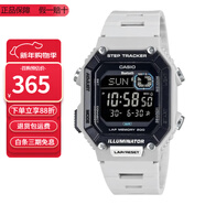 卡西歐（CASIO）卡西歐手表小方塊防水數顯電子表狂飆安欣同款男女學(xué)生運動(dòng)手表 WS-B1000-8B