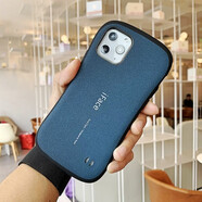 智宙iFace適用蘋(píng)果16Pro手機保護殼磨砂XsMax防摔8Plus小蠻腰套XR殼12 寶藍色 iPhone 6s Plus