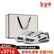 迪桑特（DESCENTE）新年禮物圣誕禮物【定制球鞋】CronRacr盟界閃馳禮袋款輕奢高級小 黑白色 44