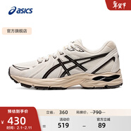 亞瑟士ASICS緩震跑鞋女鞋網(wǎng)面跑步鞋耐磨運動(dòng)鞋 GEL-FLUX CN 白色/黑色 37.5