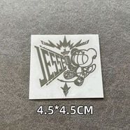 光與夜之戀3d金屬貼紙蕭逸陸沉齊司禮手機電腦筆記本裝飾貼 夏鳴星圖標 銀色