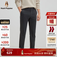 暇步士（Hush Puppies）【商場(chǎng)同款】男士秋季款舒適時(shí)尚氣質(zhì)經(jīng)典休閑長(cháng)褲 霜灰色 36