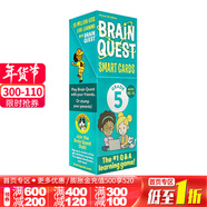 英文原版卡片Brain Quest系列 Preschool Kindergarten/Reading /Math Grade 大腦任務(wù)字卡書(shū) 學(xué)前小學(xué)生全科練習閱讀物 新版Brain Quest小學(xué)全