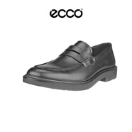 愛(ài)步（ECCO）樂(lè )福鞋男 英倫休閑皮鞋商務(wù)鞋 525654 黑色01001 40 