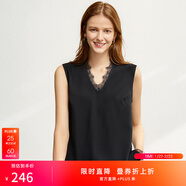 AMII女裝2025職業(yè)西服套裝女夏季新款休閑外套時(shí)尚西裝兩件套 黑色(吊帶背心) S (155)