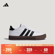 adidas DAILY 4.0復古休閑板鞋男女新款阿迪達斯官方輕運動(dòng)   白/黑色/樹(shù)脂黃   36.5
