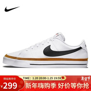 耐克NIKE板鞋男經(jīng)典緩震COURT LEGACY運動(dòng)鞋DH3162-100白40.5