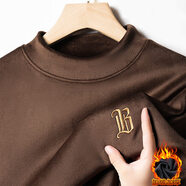 晴珞莎莎服飾冬季新款時(shí)尚休閑2025秋冬士雪毛衣保暖御寒 咖色 M 165_【建議90-115斤】