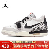 耐克（NIKE）Jordan女喬丹AJ312 LEGACY 312運動(dòng)鞋CD9054-101爆裂紋白灰黑36