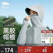 蕉下（beneunder）防曬衣女防曬服涼感披肩休閑戶(hù)外遠山灰L