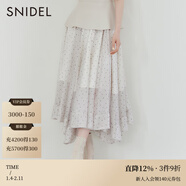 SNIDEL春夏款甜美仙女透視高腰不規則薄紗半身裙SWFS231181 圓點(diǎn)圖案 S (0)