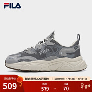 FILA斐樂(lè )女鞋跑步鞋情侶同款老爹鞋FILA MARS火星鞋男鞋休閑運動(dòng)鞋 【男款】煙灰/鴿子灰-FD 40