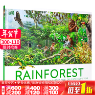 DK精品 熱帶雨林 英文原版 Rainforest 插圖之旅 穿越大自然未被看見(jiàn)的棲息地 探索地球上最豐富的棲息地 兒童的雨林書(shū)籍 精裝大開(kāi)