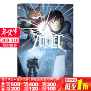 護身符1-9冊盒裝 英文原版漫畫(huà)小說(shuō) Amulet 1-9 Box Set冒險魔幻懸疑元素暢銷(xiāo)全彩漫畫(huà)英語(yǔ)讀物 兒童中小學(xué)生章節橋梁書(shū)藍思值520L 護身符2：石器守護者的詛咒