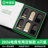 畢亞茲電競指套 英雄聯(lián)盟手游和平精英職業(yè)吃雞手機游戲走位神器防手汗防斷觸屏手指套薄款6只裝 YX99