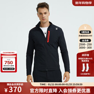 SPYDER休閑立領(lǐng)夾克男士秋冬季青年運動(dòng)潮外套常規款時(shí)尚百搭上衣男裝 黑色-23ER139M S