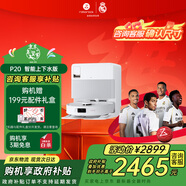 石頭（roborock）掃地機器人掃拖一體 P20 自動(dòng)上下水版 自動(dòng)集塵洗拖布烘干補水擦地拖地洗地機吸塵器 A1690RR