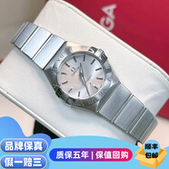 【二手99新】歐米茄OMEGA女表星座系列 石英/自動(dòng)機械時(shí)尚高端腕表精鋼/黃金鑲鉆 奢侈品名表 24條刻銀盤(pán)123.10.24.60.02.001
