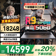 聯(lián)想筆記本電腦電競游戲 2026補貼20%滿(mǎn)血5060獨顯可選 高性能標壓酷睿i7悅輕薄本大學(xué)生建模CAD設計 R9-8940HX 64G 4T固態(tài)丨升級戰7000 可選拯救者Y7000P 10w+買(mǎi)