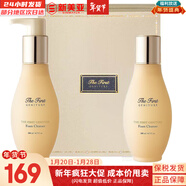 歐蕙（OHUI）套裝歐惠水乳霜套盒奇跡水分時(shí)光菁純逆時(shí)空女護膚品禮盒韓國進(jìn)口 歐蕙源生至臻及致洗面奶2件套