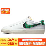 耐克NIKE男板鞋緩震透氣BLAZER LOW運動(dòng)鞋DV0801-100白41